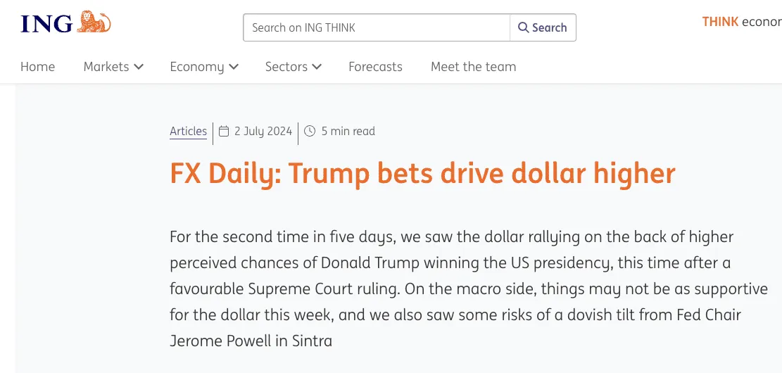 FX-Daily-Trump-bets-drive-dollar-higher